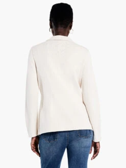 City Charm Knit Blazer SANDSHELL -Apparel Sale Shop F231122SSHPRODUCT 03