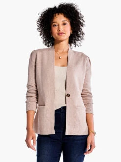 Femme Sleeve Knit Jacket