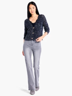 Midnight Sky Crochet Cardigan INDIGO MIX -Apparel Sale Shop F231128IGXPRODUCT 04