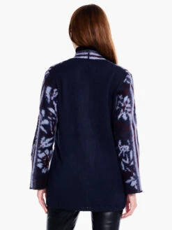 Moody Blooms Cardigan BLUE MULTI -Apparel Sale Shop F231130BLTPRODUCT 03