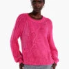 Crafted Cables Sweater PINK MULTI -Apparel Sale Shop F231131PKMPRODUCT 01