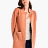 Cool Nights Knit Jacket COPPER CREAM 2 Cool Nights Knit Jacket COPPER CREAM -Apparel Sale Shop F231134CREPRODUCT 01