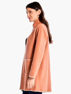 Cool Nights Knit Jacket COPPER CREAM -Apparel Sale Shop F231134CREPRODUCT 02