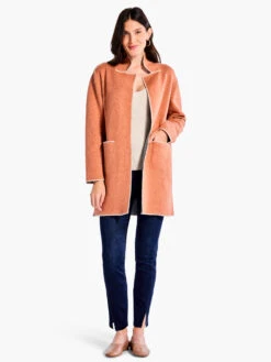 Cool Nights Knit Jacket COPPER CREAM -Apparel Sale Shop F231134CREPRODUCT 04