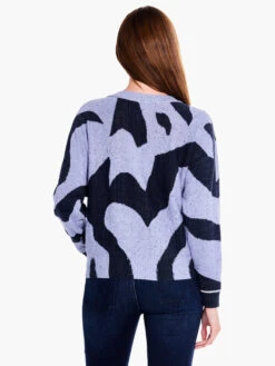 Dusk Days Sweater BLUE MULTI -Apparel Sale Shop F231139BLTPRODUCT 03