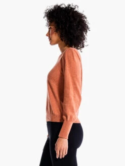 Femme Sleeve Sweater COPPER CREAM 10 Femme Sleeve Sweater COPPER CREAM -Apparel Sale Shop F231162CREPRODUCT 02