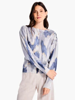 Misty Ikat Sweater GREY MULTI