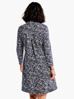 Forest Fern Dress GREY MULTI -Apparel Sale Shop F231213GMIPRODUCT 03