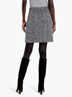 Etched Tweed Slim Skirt BLACK MULTI 9 Etched Tweed Slim Skirt BLACK MULTI -Apparel Sale Shop F231353BLMPRODUCT 03
