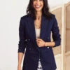 Soft As Butter Denim Blazer TWILIGHT