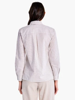 Sleek Striped Shirt NEUTRAL MULTI -Apparel Sale Shop F231641NUMPRODUCT 03