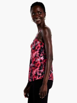 Glowing Garden Tank PINK MULTI -Apparel Sale Shop F231646PKMPRODUCT 02