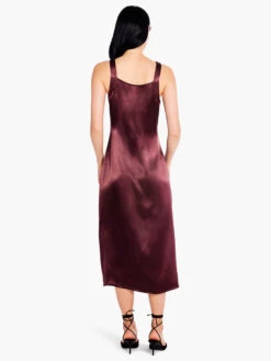 Elevated Slip Dress REDWOOD -Apparel Sale Shop F231902RDWPRODUCT 03