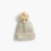 Lined Mélange Beanie NEUTRAL -Apparel Sale Shop FEFA107NTLPRODUCT 01