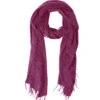 Meg Cohen Full Fringe Alpaca Scarf PINK -Apparel Sale Shop FFASPNKPRODUCT 01