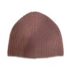 Hat Attack Cashmere Chunky Knit Beanie PINK -Apparel Sale Shop HEHC120 MAUVE
