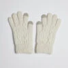 Hat Attack Frosty Touch Glove IVORY -Apparel Sale Shop KAFA129IVOPRODUCT 01