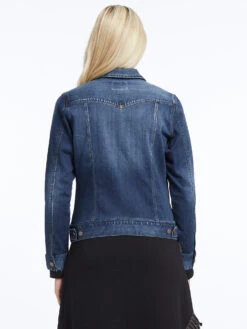 Liverpool - Denim Jacket DEEP DENIM -Apparel Sale Shop LM1490F64DPDPRODUCT 03
