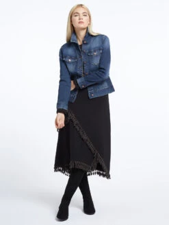 Liverpool - Denim Jacket DEEP DENIM -Apparel Sale Shop LM1490F64DPDPRODUCT 04