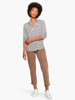 Liverpool - Cargo Pant With Cuff TOFFEE -Apparel Sale Shop LM7228METOFPRODUCT 01