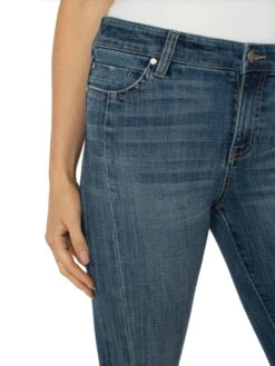 Liverpool - Hannah Crop Flare DARK WASH -Apparel Sale Shop LM7872EHDWSPRODUCT 04