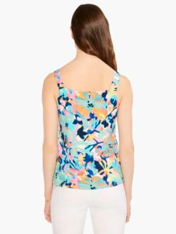 Color Field Tank AQUA MULTI -Apparel Sale Shop M231082AQLPRODUCT 03