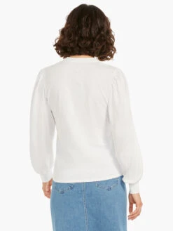 Embroidered Pop Shirt WHITE MULTI 8 Embroidered Pop Shirt WHITE MULTI -Apparel Sale Shop M231085WMTPRODUCT 03