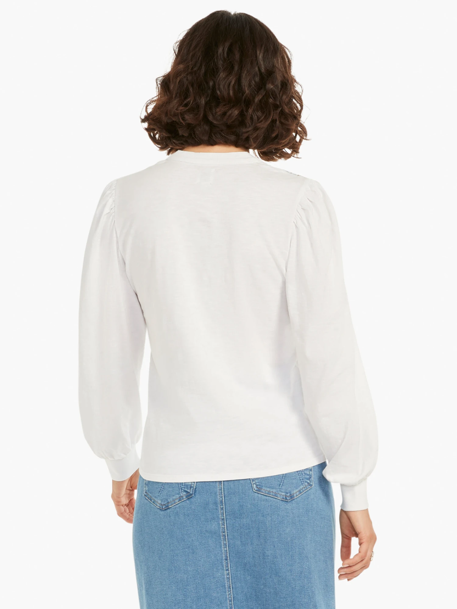 Embroidered Pop Shirt WHITE MULTI 5 Embroidered Pop Shirt WHITE MULTI - Image 3