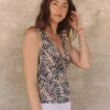 Flowing Ferns Tank NEUTRAL MULTI -Apparel Sale Shop M231086NUMPRODUCT 01A