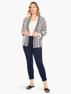 Crochet Sky Cardigan BLUE MULTI -Apparel Sale Shop M231105WBLTPRODUCT 04