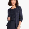 Sequin Cardigan DARK INDIGO -Apparel Sale Shop M231108DIDPRODUCT 01
