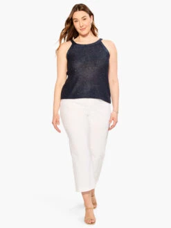 Sequin Tank DARK INDIGO -Apparel Sale Shop M231112WDIDPRODUCT 04