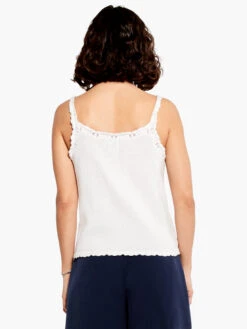 Crochet Cami PAPER WHITE -Apparel Sale Shop M231114PWHPRODUCT 03