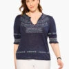 Intarsia Stitches Sweater INDIGO MULTI -Apparel Sale Shop M231125WIMIPRODUCT 01