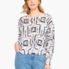 Easy Angles Sweater INDIGO MULTI -Apparel Sale Shop M231127WIMIPRODUCT 01