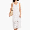 Crochet Statement Dress PAPER WHITE -Apparel Sale Shop M231220PWHPRODUCT 01