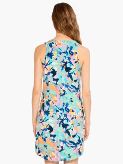 Color Field Dress AQUA MULTI -Apparel Sale Shop M231266AQLPRODUCT 03