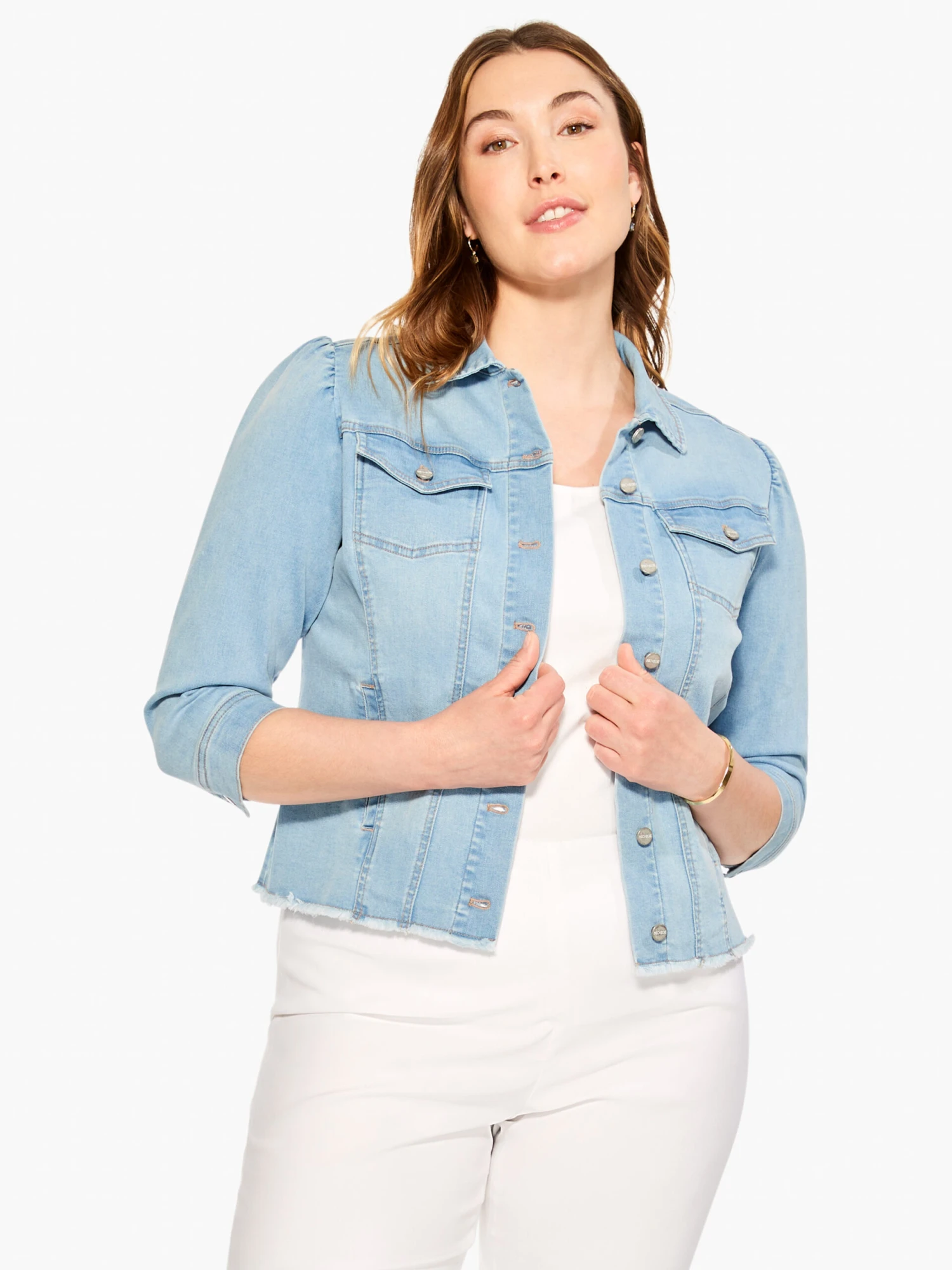 NZ Denim Femme Sleeve Denim Jacket BREEZE 3 NZ Denim Femme Sleeve Denim Jacket BREEZE