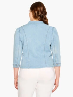 NZ Denim Femme Sleeve Denim Jacket BREEZE 8 NZ Denim Femme Sleeve Denim Jacket BREEZE -Apparel Sale Shop M231501WBEZPRODUCT 03