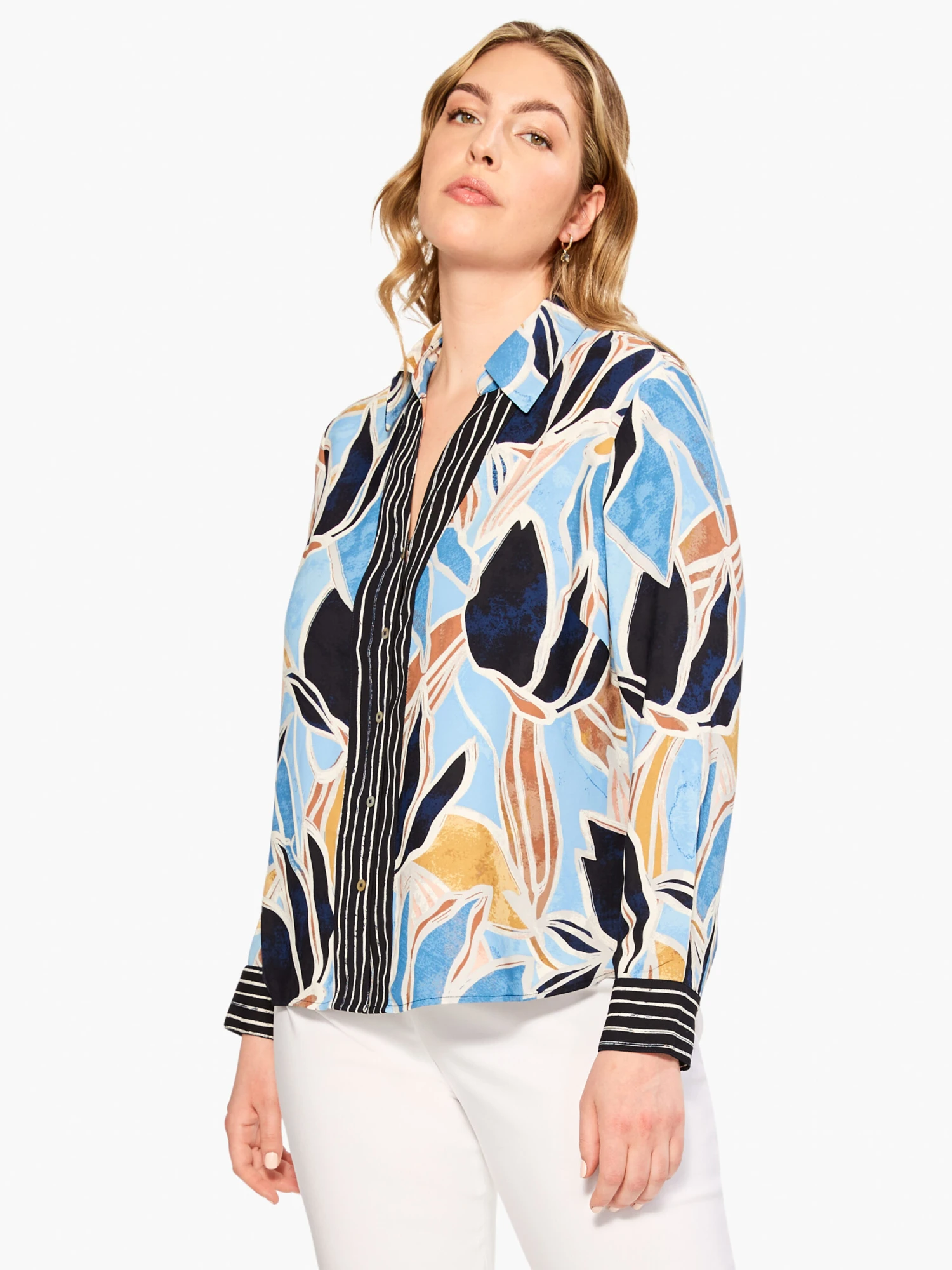 Sapphire Shades Shirt BLUE MULTI 3 Sapphire Shades Shirt BLUE MULTI