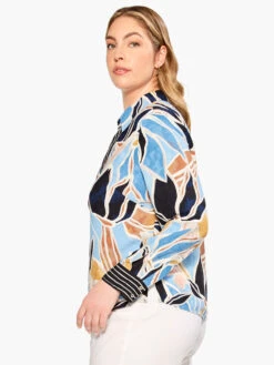 Sapphire Shades Shirt BLUE MULTI 7 Sapphire Shades Shirt BLUE MULTI -Apparel Sale Shop M231610WBLTPRODUCT 02