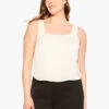 Statement Set Tank CREAM -Apparel Sale Shop M231618WCRMPRODUCT 01