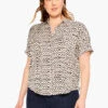 Inky Dots Shirt WHITE MULTI