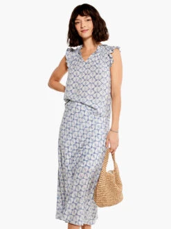 Lilipad Blues Tank BLUE MULTI -Apparel Sale Shop M231631BLTPRODUCT 01