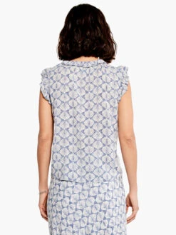 Lilipad Blues Tank BLUE MULTI -Apparel Sale Shop M231631BLTPRODUCT 03