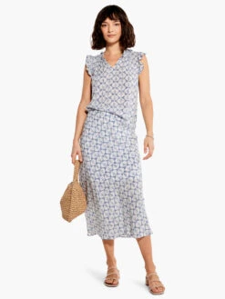 Lilipad Blues Tank BLUE MULTI -Apparel Sale Shop M231631BLTPRODUCT 04