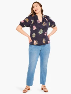 Bright Spot Top INDIGO MULTI -Apparel Sale Shop M231632WIMIPRODUCT 04