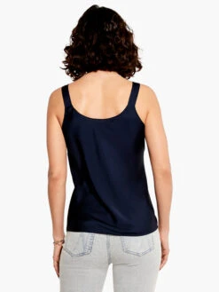Crepe Cami DARK INDIGO -Apparel Sale Shop M231635DIDPRODUCT 03