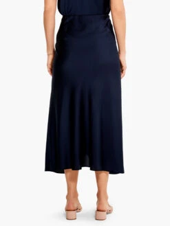 Crepe Slip Skirt DARK INDIGO 9 Crepe Slip Skirt DARK INDIGO -Apparel Sale Shop M231709DIDPRODUCT 04