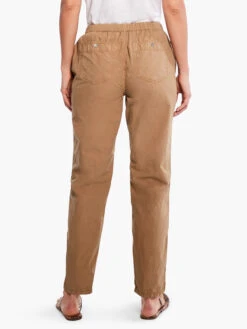 Cotton Poplin Relaxed Ankle Pant DIJON -Apparel Sale Shop M231821DIJPRODUCT 04